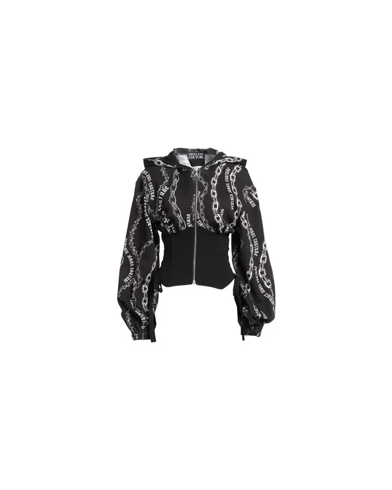 Versace Jeans TOPS - Sweatshirtsauf YOOX.COM Schwarz