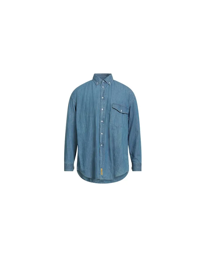 B.D. Baggies TOPS - Jeanshemdenauf YOOX.COM Blau