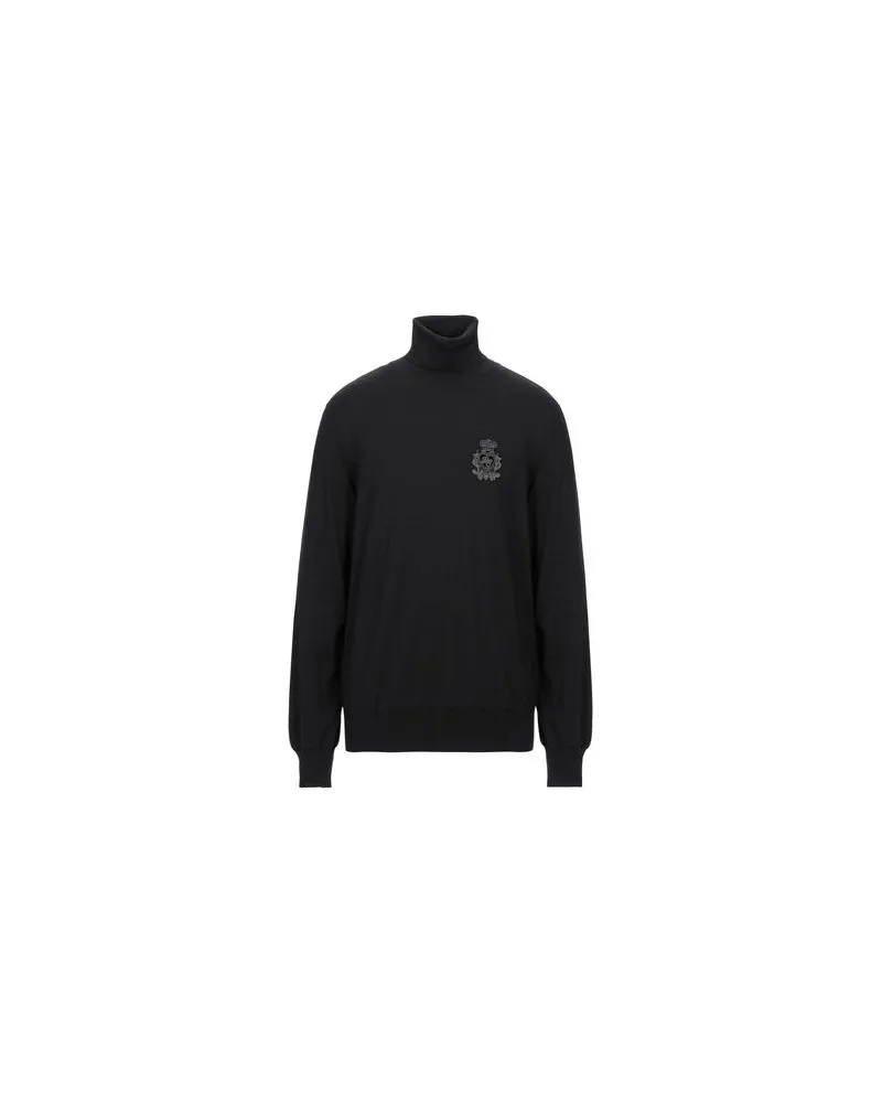 Dolce & Gabbana STRICKWAREN - Rollkragenpulloverauf YOOX.COM Schwarz