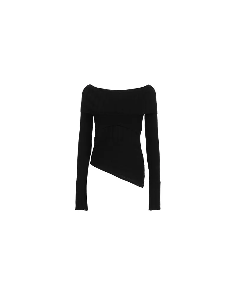 Patrizia Pepe STRICKWAREN - Pulloverauf YOOX.COM Schwarz