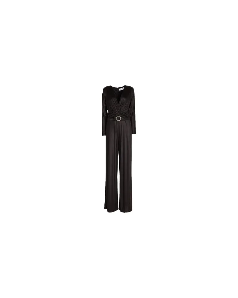 Fracomina OVERALLS - Jumpsuitsauf YOOX.COM Schwarz