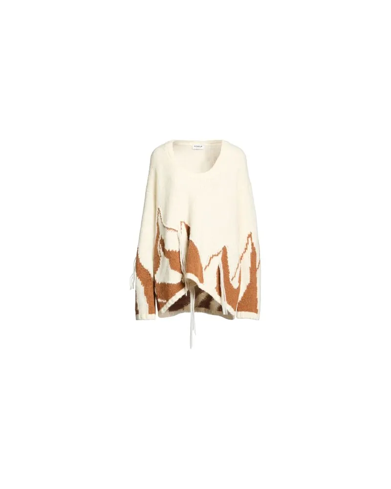 Dondup STRICKWAREN - Pulloverauf YOOX.COM Cremeweiß