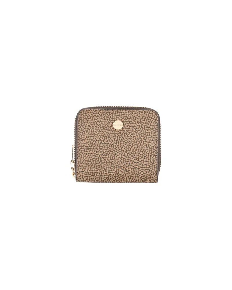 Borbonese Kleinlederwaren - Brieftaschenauf YOOX.COM Kamel