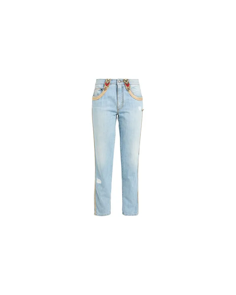 Ermanno Scervino HOSEN & RÖCKE - Jeanshosenauf YOOX.COM Blau