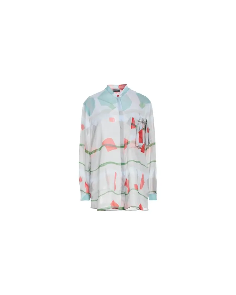 Emporio Armani TOPS - Hemdenauf YOOX.COM Himmelblau