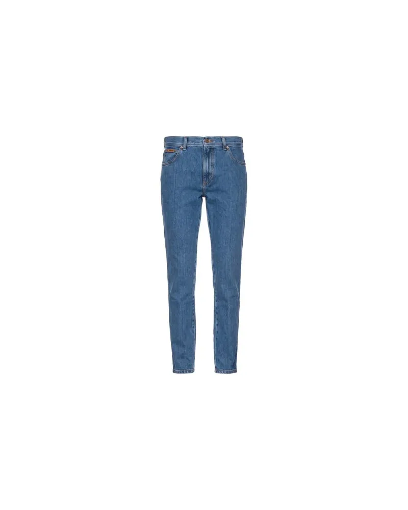 Wrangler HOSEN & RÖCKE - Jeanshosenauf YOOX.COM Blau