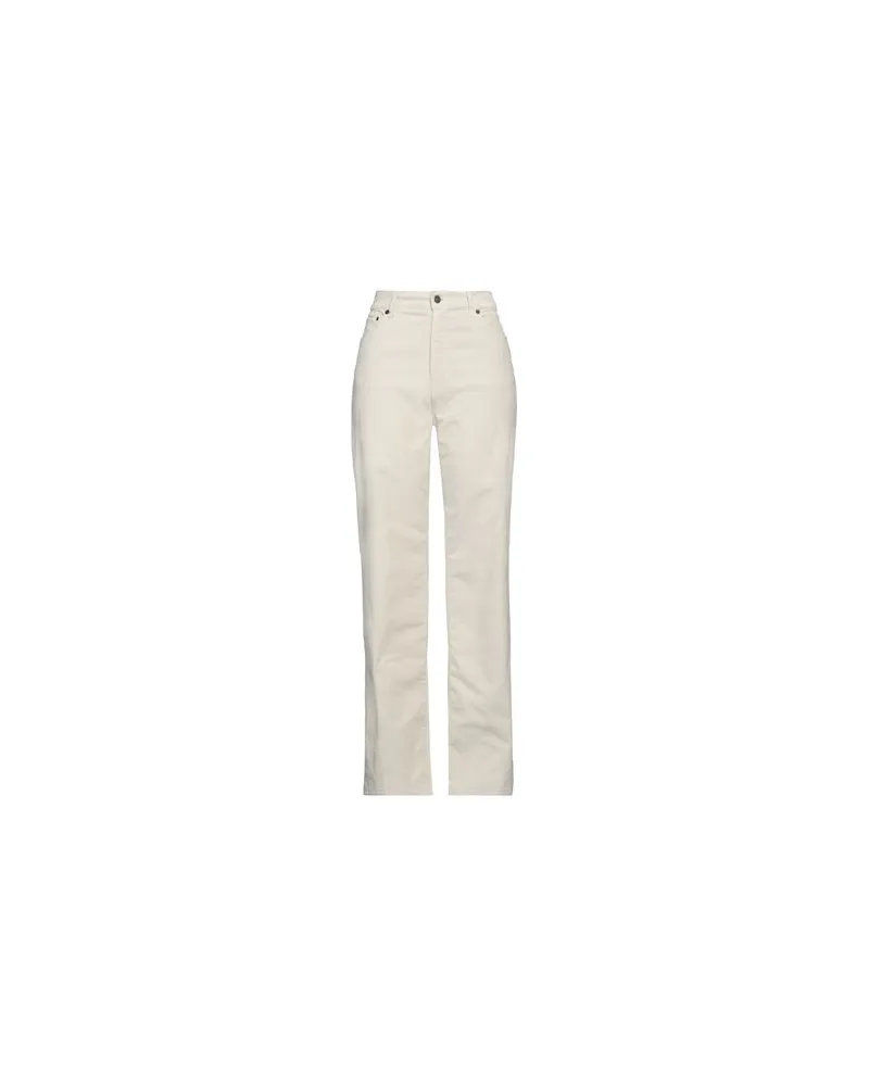 Haikure HOSEN & RÖCKE - Hosenauf YOOX.COM Elfenbein