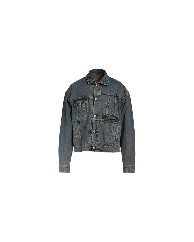 Maison Margiela JACKEN & MÄNTEL - Jeansjacken/Mäntelauf YOOX.COM Blau