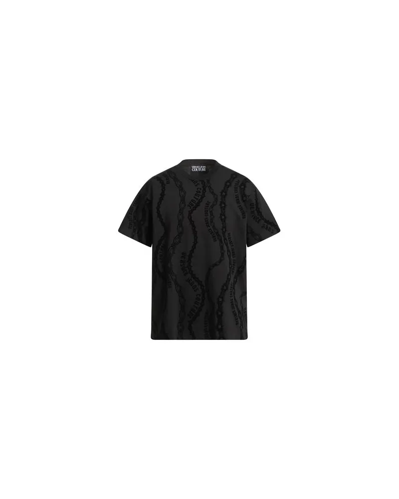 Versace Jeans TOPS - T-shirtsauf YOOX.COM Schwarz