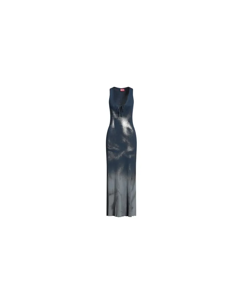 Diesel KLEIDER - Maxi-Kleiderauf YOOX.COM Blau