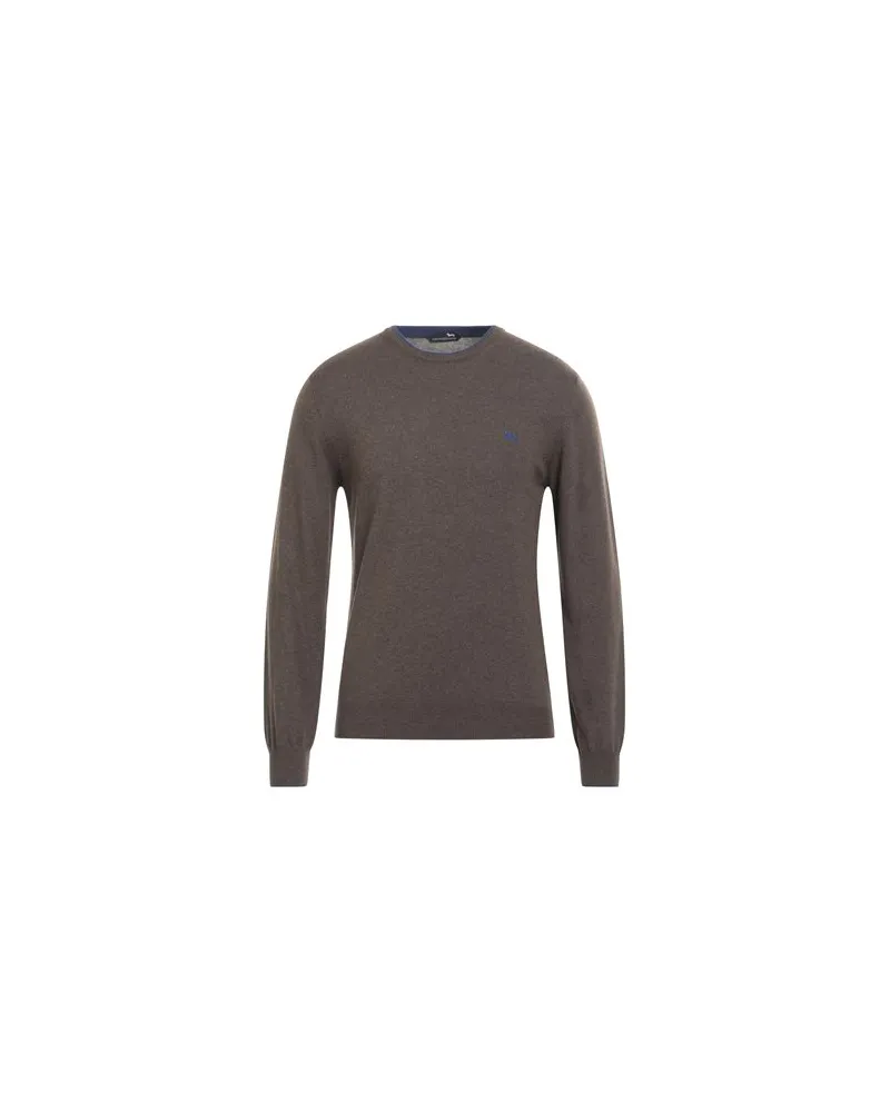 Harmont & Blaine STRICKWAREN - Pulloverauf YOOX.COM Dunkelbraun