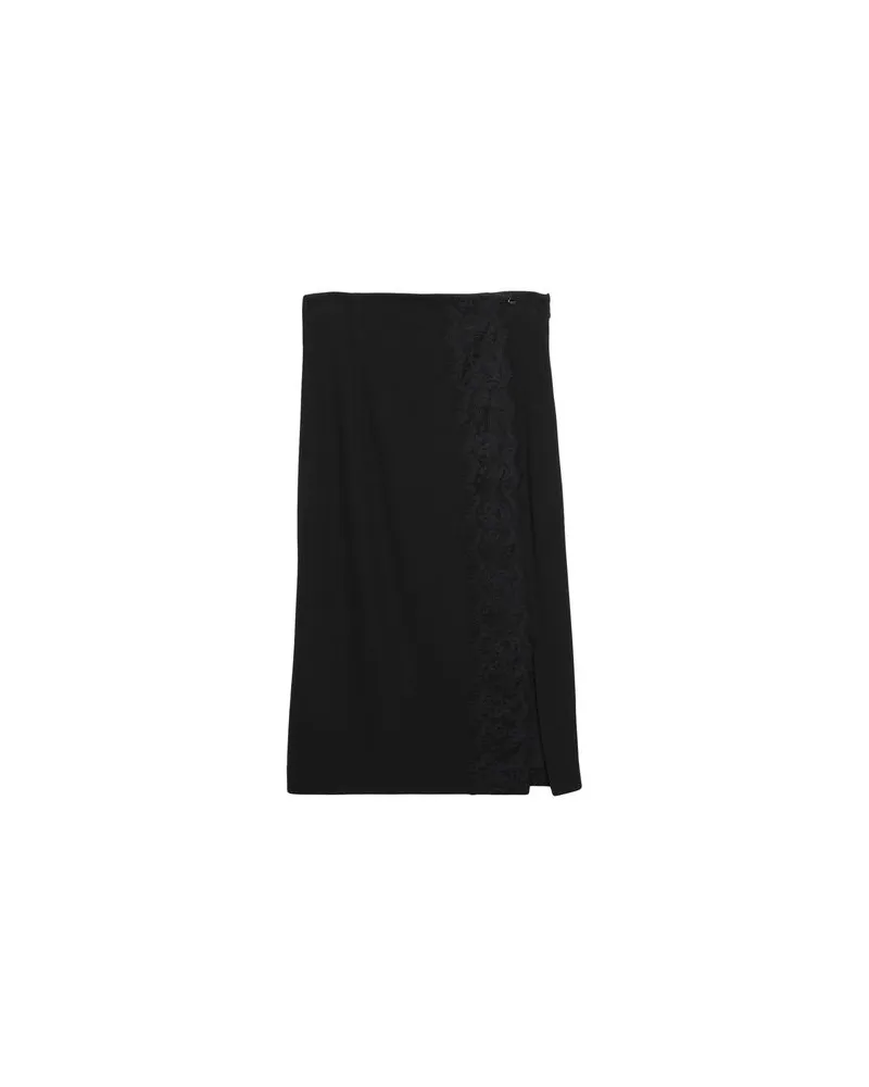 Twin-Set HOSEN & RÖCKE - Midi-Röckeauf YOOX.COM Schwarz