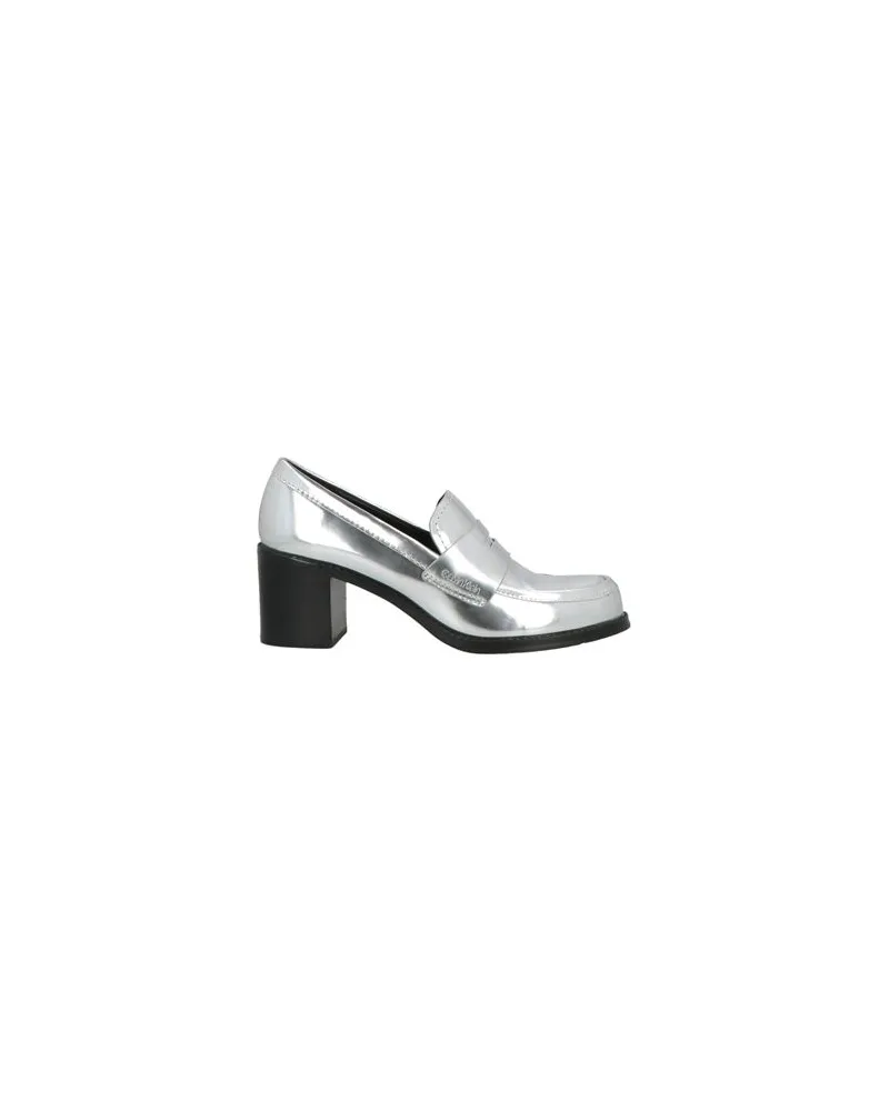 Calvin Klein SCHUHE - Mokassinsauf YOOX.COM Silber