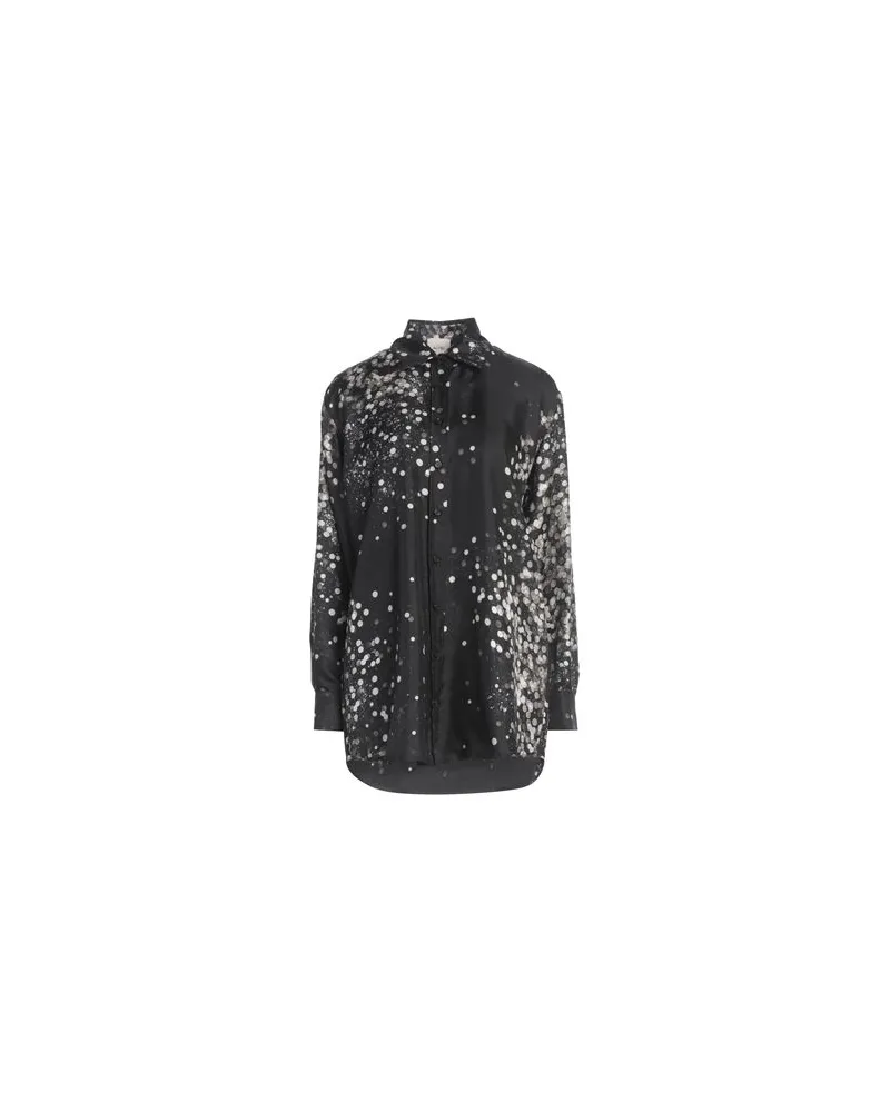 ALYSI CHOCOLAT - TOPS - Hemdenauf YOOX.COM Schwarz