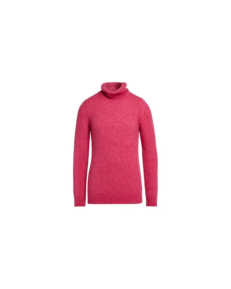 Fabrizio del Carlo STRICKWAREN - Rollkragenpulloverauf YOOX.COM Magenta