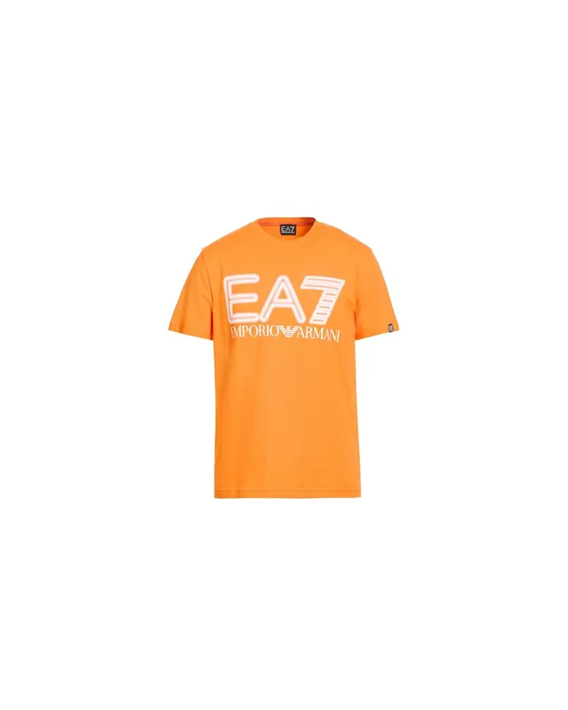 EA7 TOPS - T-shirtsauf YOOX.COM Orange