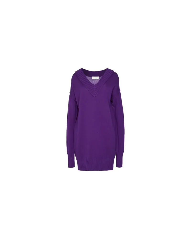 SPORTMAX STRICKWAREN - Pulloverauf YOOX.COM Dunkelviolett