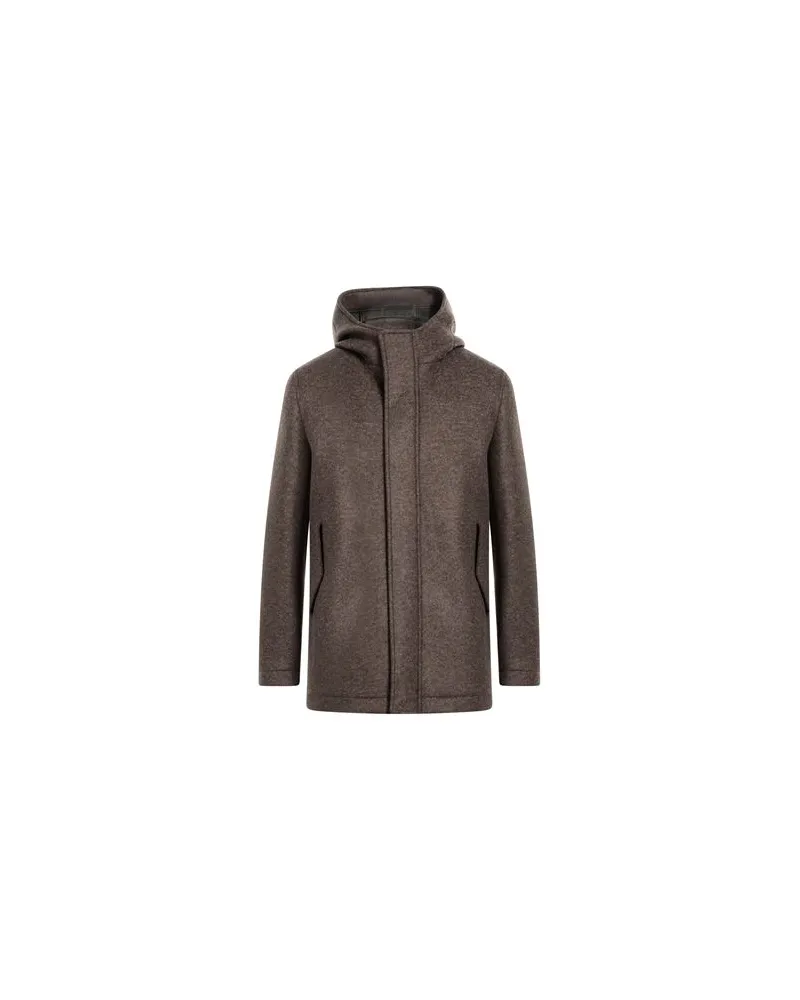 Manuel Ritz JACKEN & MÄNTEL - Mäntelauf YOOX.COM Khaki
