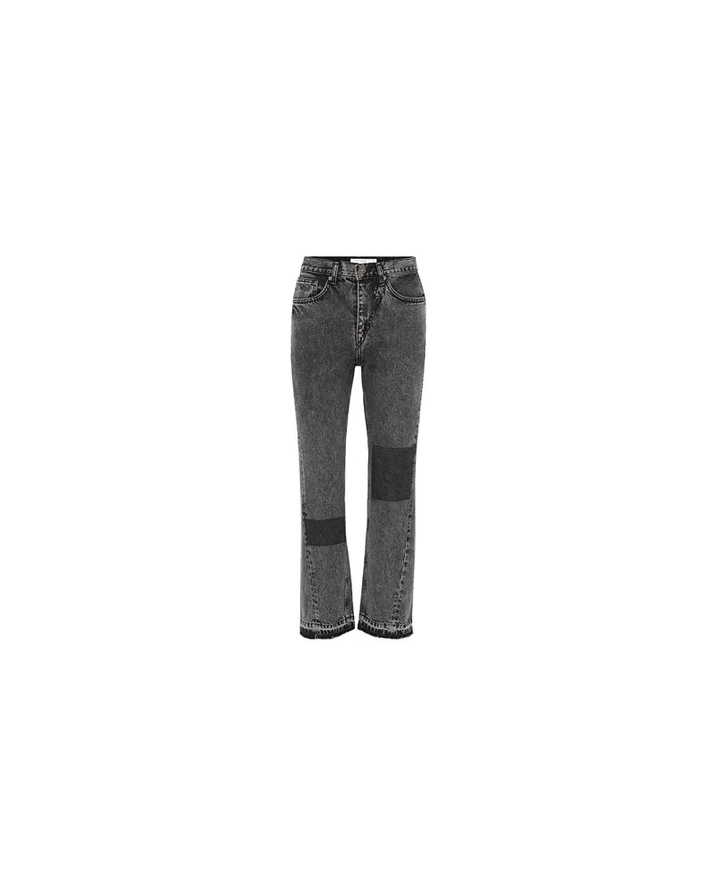 pushBUTTON HOSEN & RÖCKE - Jeanshosenauf YOOX.COM Schwarz