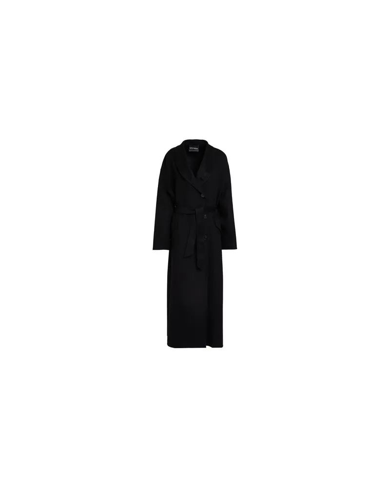 Emporio Armani JACKEN & MÄNTEL - Mäntelauf YOOX.COM Schwarz