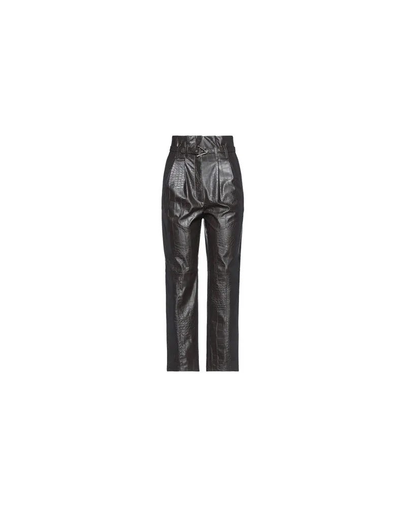 Simona Corsellini HOSEN & RÖCKE - Hosenauf YOOX.COM Dunkelbraun