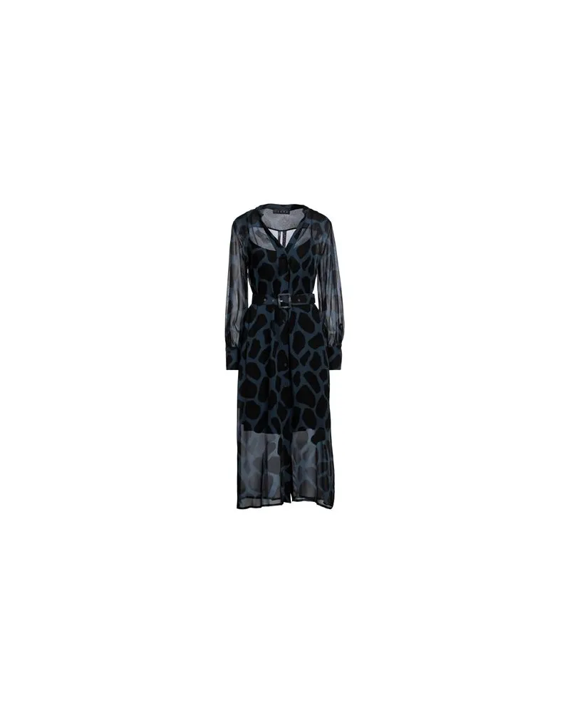 Icona By Kaos KLEIDER - Midi-Kleiderauf YOOX.COM Nachtblau
