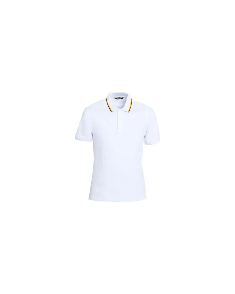 K-Way JUD                             - TOPS - Poloshirtsauf YOOX.COM Weiß