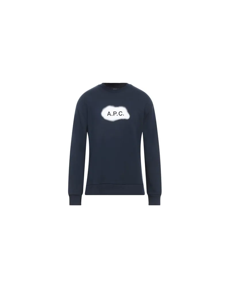 A.P.C. TOPS - Sweatshirtsauf YOOX.COM Nachtblau
