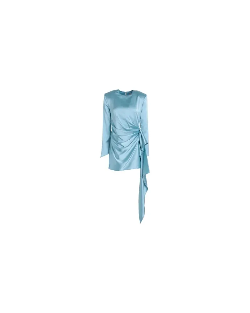 NINEMINUTES KLEIDER - Mini-Kleiderauf YOOX.COM Himmelblau