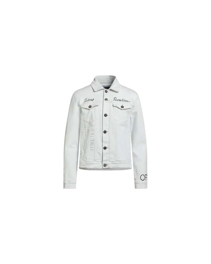 Trussardi JACKEN & MÄNTEL - Jeansjacken/Mäntelauf YOOX.COM Blau