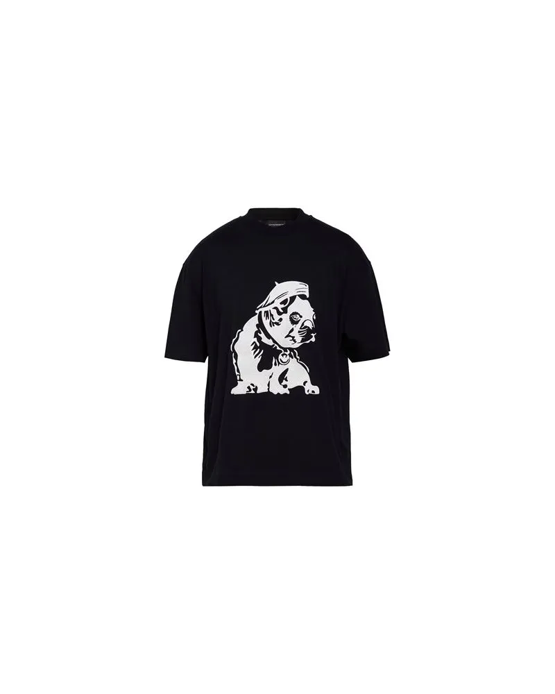 Emporio Armani TOPS - T-shirtsauf YOOX.COM Schwarz