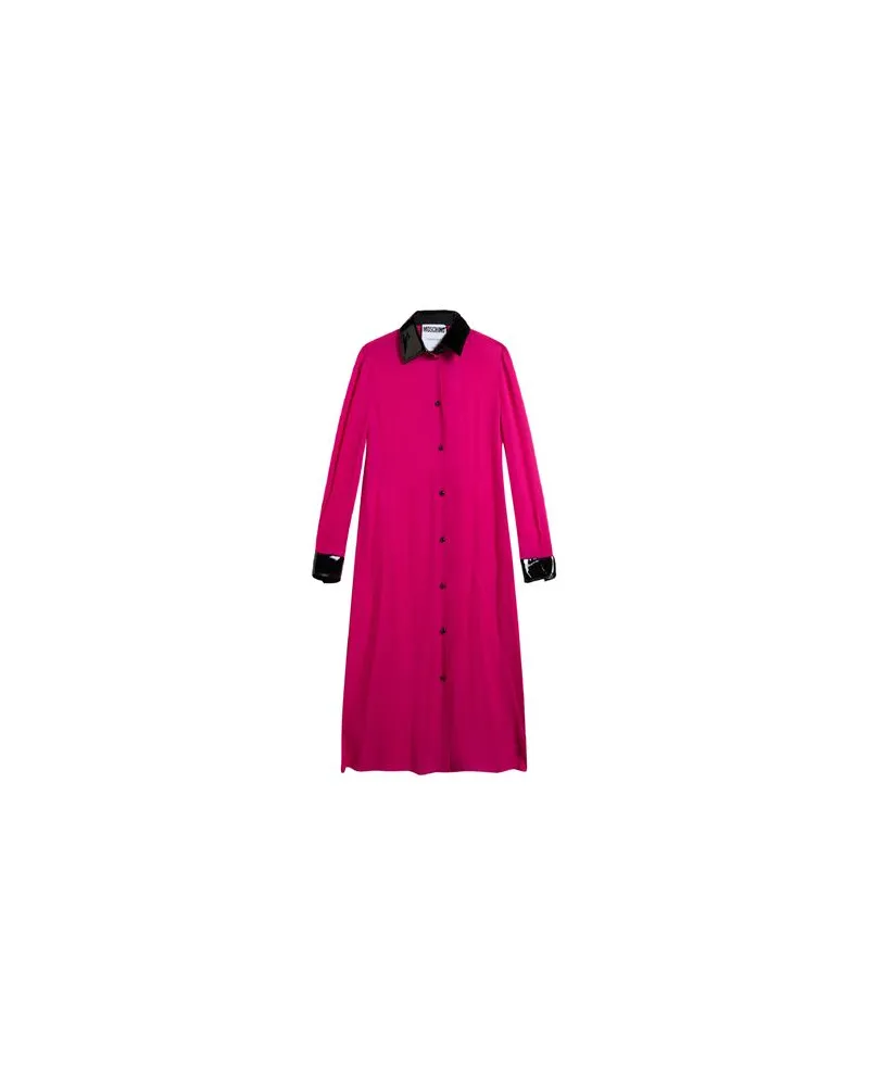 Moschino KLEIDER - Midi-Kleiderauf YOOX.COM Fuchsia