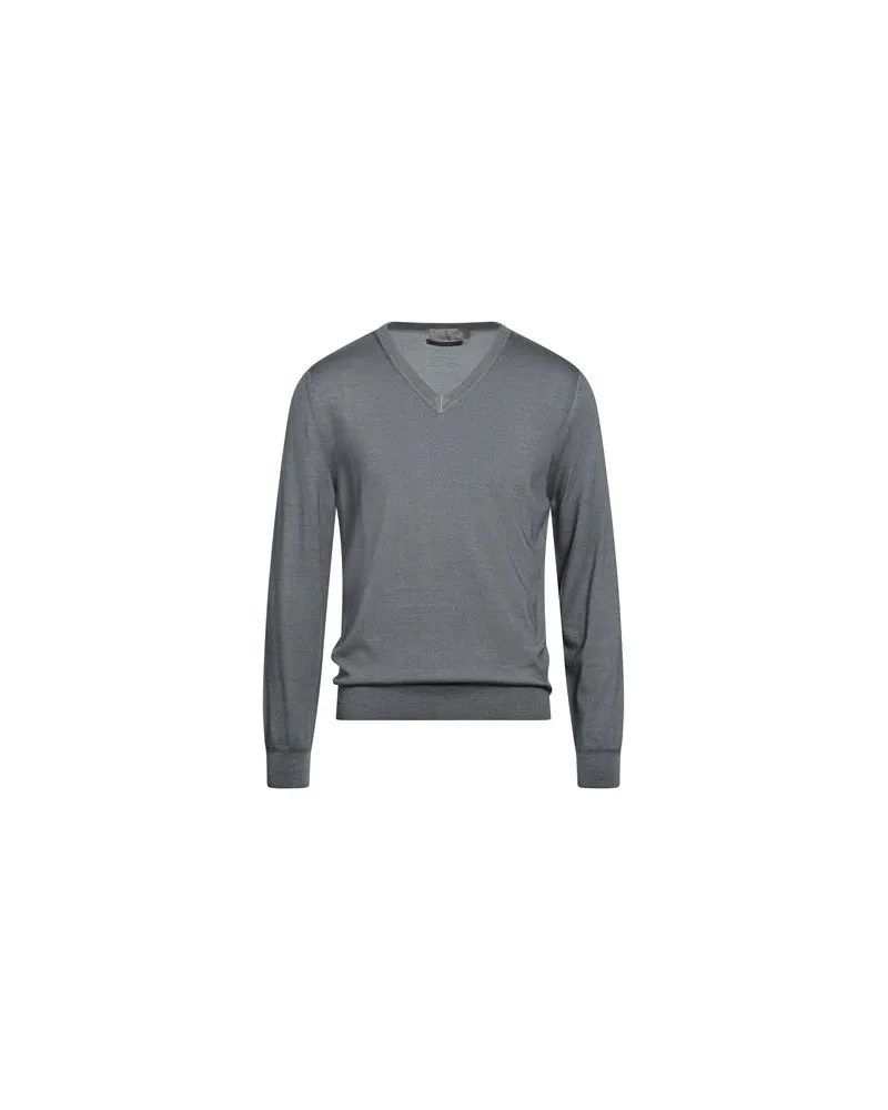 Canali STRICKWAREN - Pulloverauf YOOX.COM Blei