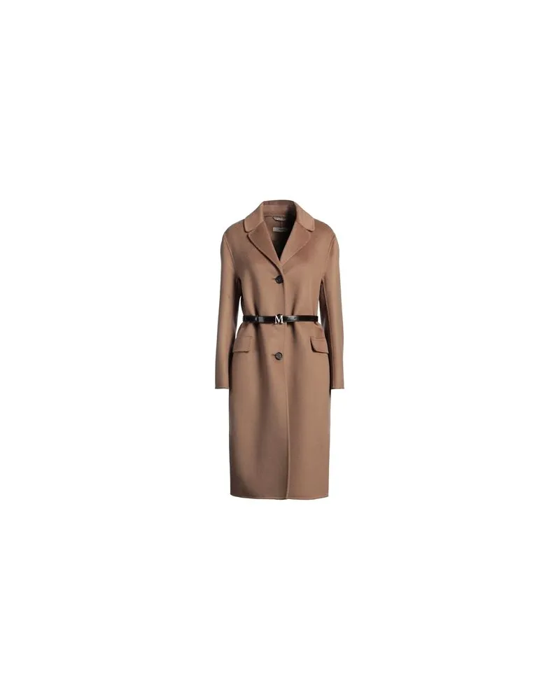 Max Mara JACKEN & MÄNTEL - Mäntelauf YOOX.COM Braun