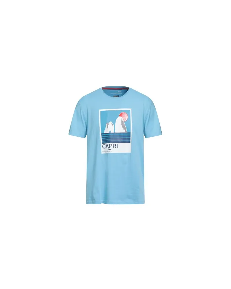 Harmont & Blaine TOPS - T-shirtsauf YOOX.COM Himmelblau