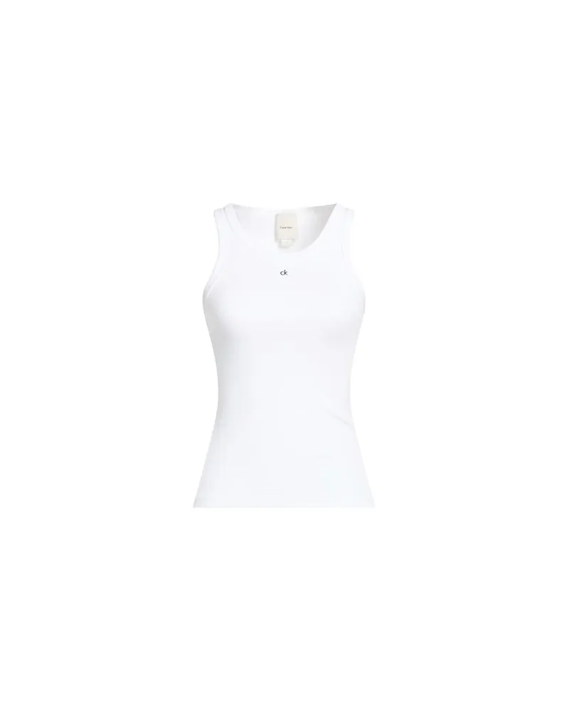Calvin Klein TOPS - Tank Topsauf YOOX.COM Weiß