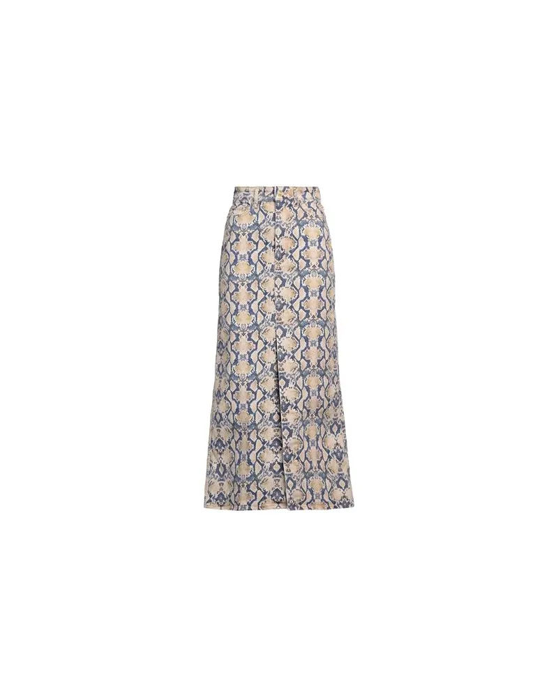 Ganni HOSEN & RÖCKE - Jeansröckeauf YOOX.COM Beige