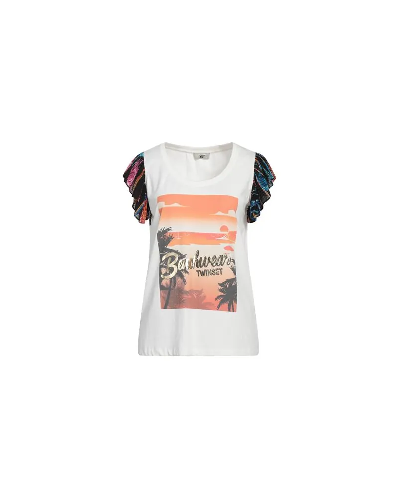 Twin-Set U&B - TOPS - T-shirtsauf YOOX.COM Weiß