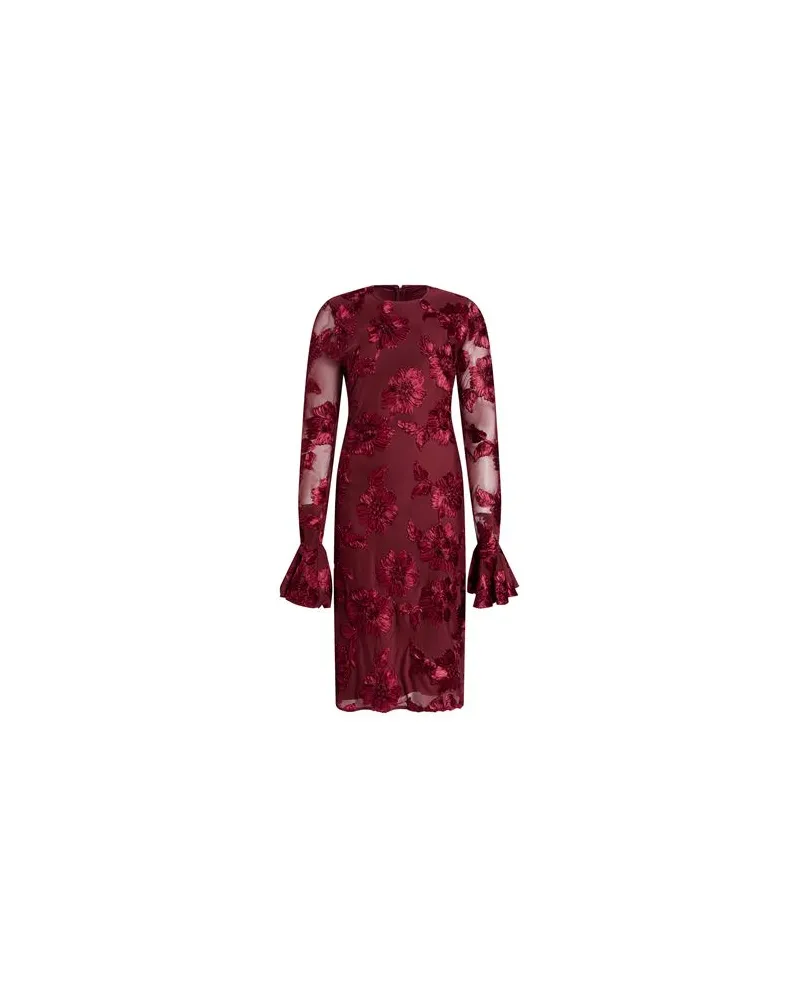 ROTATE Birger Christensen KLEIDER - Midi-Kleiderauf YOOX.COM Bordeaux