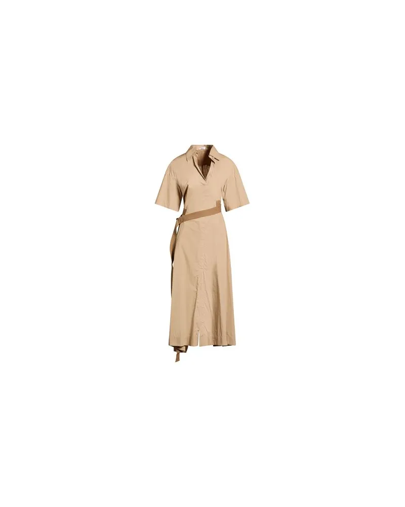 Brunello Cucinelli KLEIDER - Midi-Kleiderauf YOOX.COM Beige