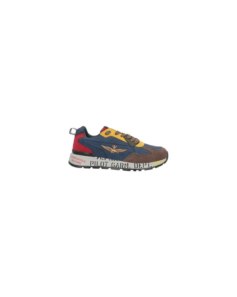 Aeronautica Militare SCHUHE - Sneakersauf YOOX.COM Marineblau