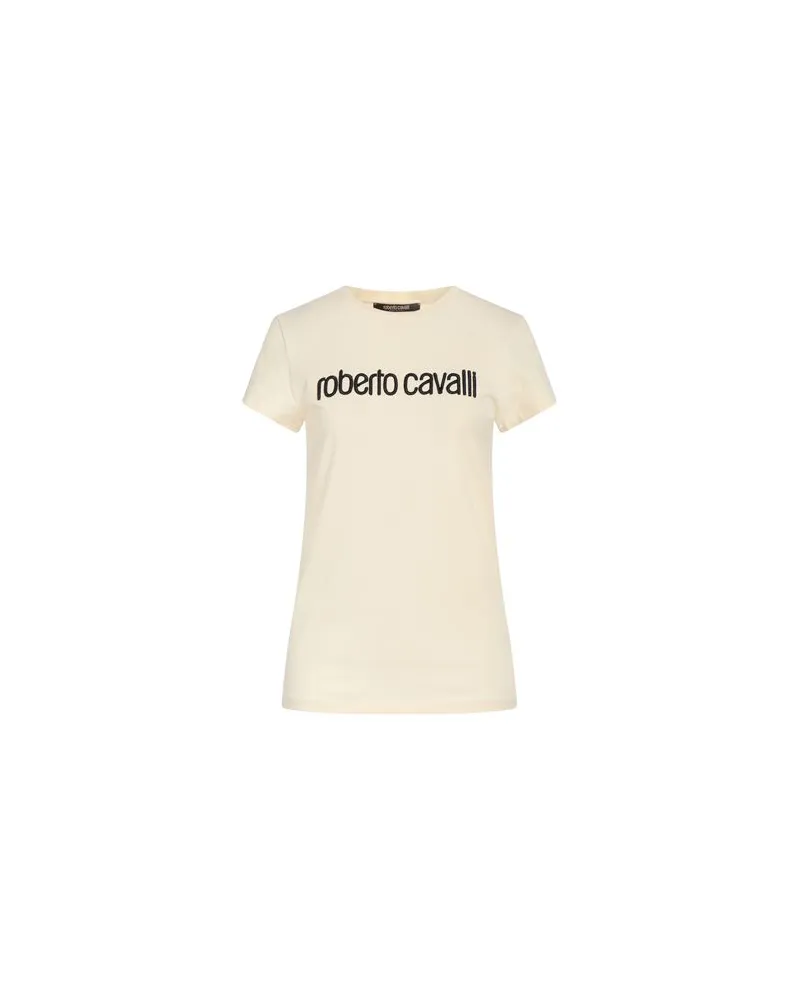 Roberto Cavalli TOPS - T-shirtsauf YOOX.COM Cremeweiß