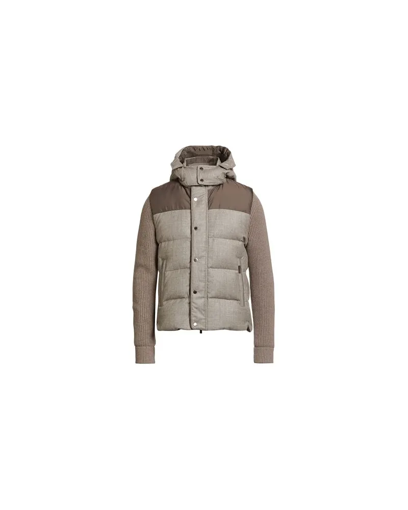 MOORER JACKEN & MÄNTEL - Pufferjacken & Daunenjackenauf YOOX.COM Maulwurfsgrau