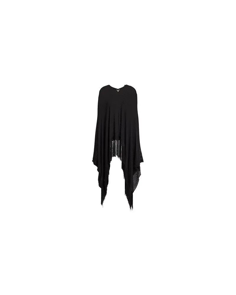 Valentino Garavani JACKEN & MÄNTEL - Capesauf YOOX.COM Schwarz