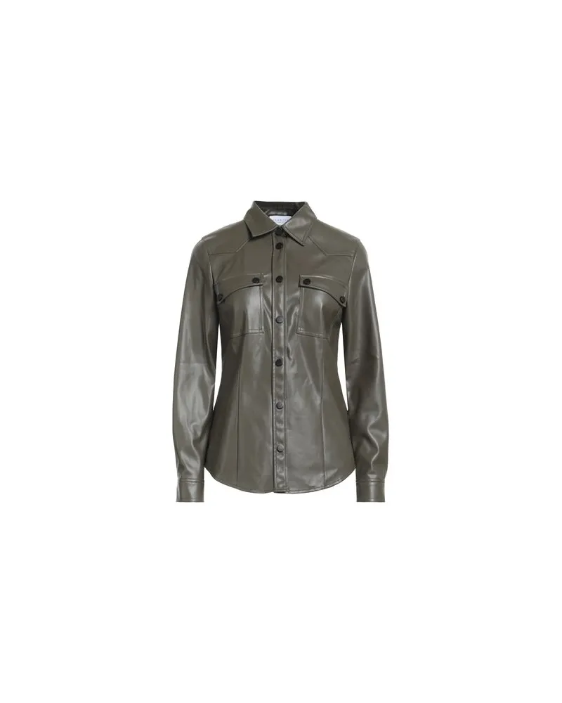 NENETTE TOPS - Hemdenauf YOOX.COM Militärgrün