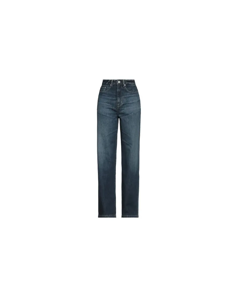 Kenzo HOSEN & RÖCKE - Jeanshosenauf YOOX.COM Blau