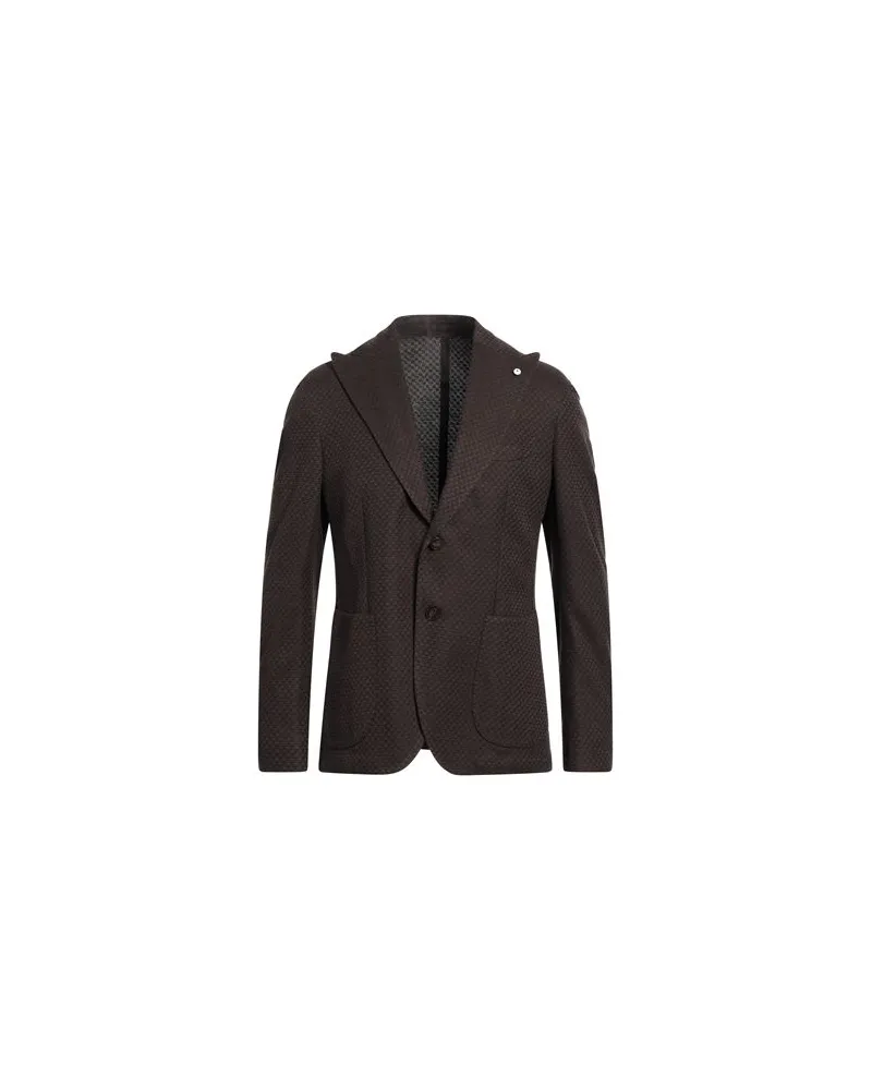 Luigi Bianchi Mantova ANZÜGE und CO-ORDS - Blazersauf YOOX.COM Dunkelbraun