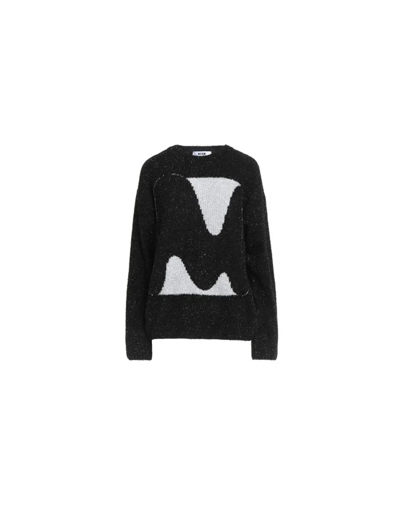 MSGM STRICKWAREN - Pulloverauf YOOX.COM Schwarz