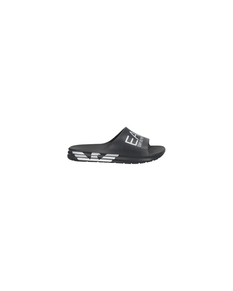 EA7 SCHUHE - Sandalenauf YOOX.COM Schwarz