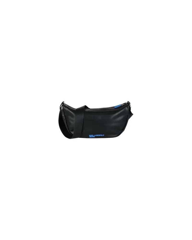 Karl Lagerfeld ULTRAMODERN SHOULDER BAG - TASCHEN - Umhängetascheauf YOOX.COM Schwarz
